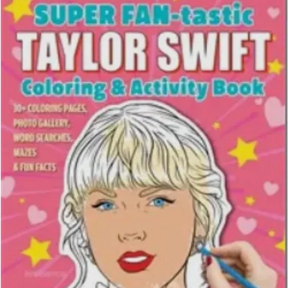 Taylor Swift Coloring & Activity Book - Picture 3 of 8